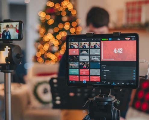 Fidelidade ao estilo live commerce